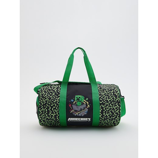 Reserved - Sportowa torba Minecraft - czarny ze sklepu Reserved w kategorii Torby i walizki dziecięce - zdjęcie 186182258