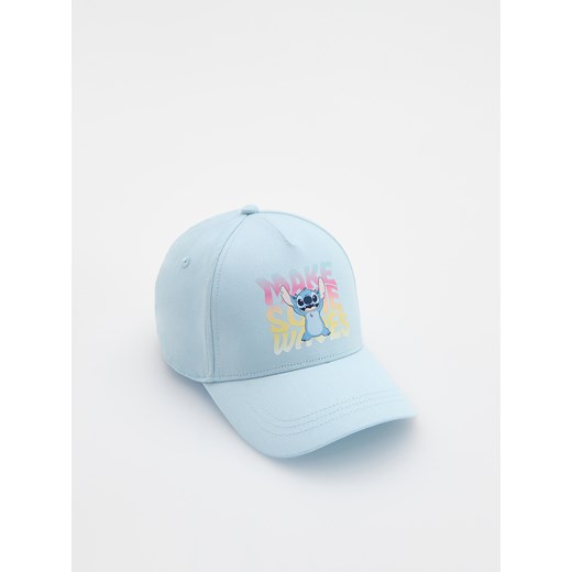 Reserved - Czapka z daszkiem Lilo i Stitch - jasnoturkusowy ze sklepu Reserved w kategorii Czapki dziecięce - zdjęcie 186182797