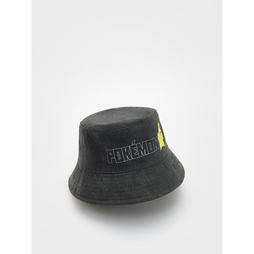 Reserved - Bucket hat Pokémon - ciemnoszary ze sklepu Reserved w kategorii Kapelusze męskie - zdjęcie 186183318