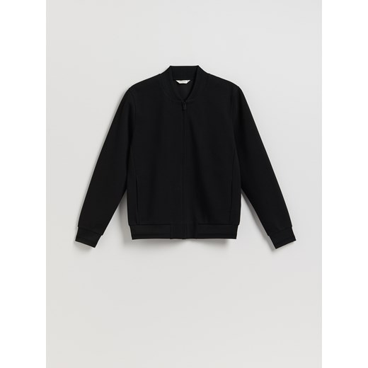 Reserved - Bluza bomberka - czarny ze sklepu Reserved w kategorii Bluzy męskie - zdjęcie 186184228