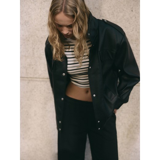 Reserved - Bawełniany top - wielobarwny Reserved XL Reserved wyprzedaż