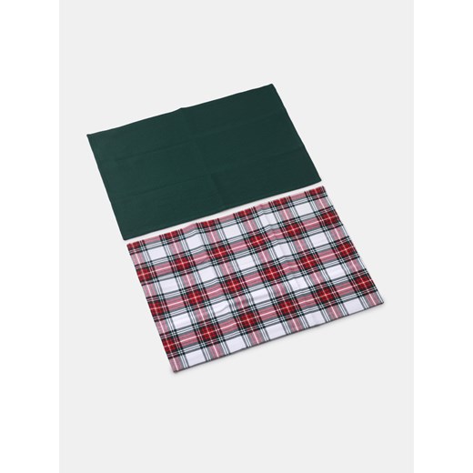 Sinsay - Ścierki kuchenne z motywem świątecznym 2 pack - zielony Sinsay One Size Sinsay