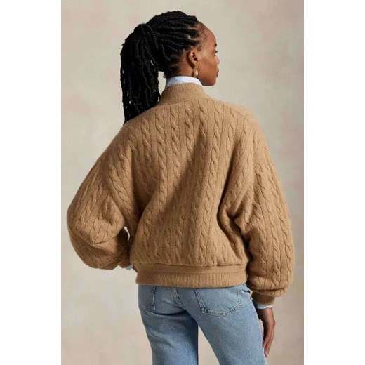 POLO RALPH LAUREN Wełniana kurtka bomber | Relaxed fit | z dodatkiem kaszmiru Polo Ralph Lauren M Gomez Fashion Store