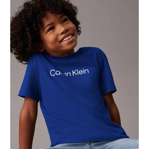Calvin Klein Jeans T-shirt | Regular Fit ze sklepu Gomez Fashion Store w kategorii T-shirty chłopięce - zdjęcie 186186359