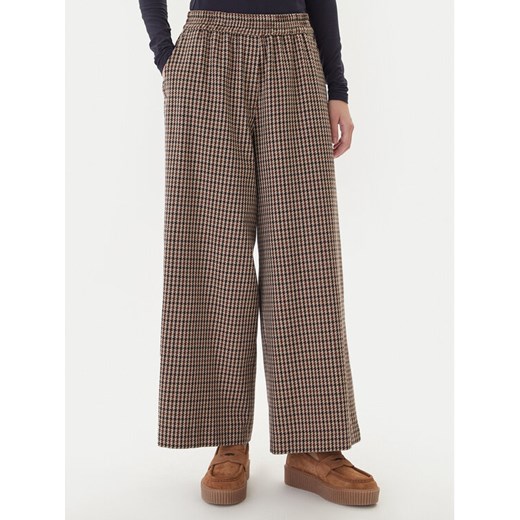 Weekend Max Mara Spodnie materiałowe Ebe 2525136052 Beżowy Wide Leg ze sklepu MODIVO w kategorii Spodnie damskie - zdjęcie 186186716