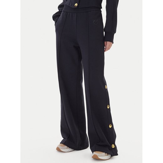 PINKO Spodnie dresowe Pasticciato 105649 A2TC Granatowy Regular Fit ze sklepu MODIVO w kategorii Spodnie damskie - zdjęcie 186186749