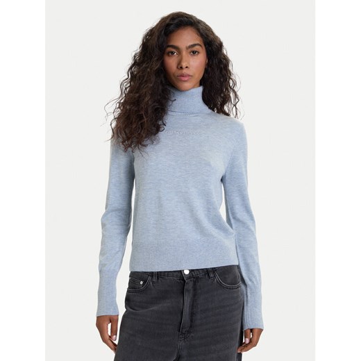 Guess Jeans Golf W4BR15 Z3HO2 Błękitny Regular Fit XXL MODIVO