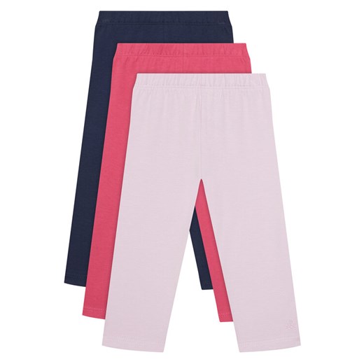 United Colors Of Benetton Komplet 3 par legginsów 3MT1GF055 Kolorowy Slim Fit ze sklepu MODIVO w kategorii Spodnie dziewczęce - zdjęcie 186186795