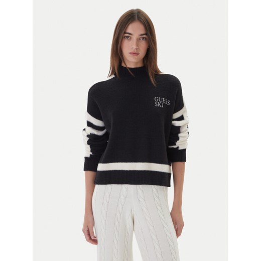 Guess Golf W5BR78 Z4242 Czarny Relaxed Fit ze sklepu MODIVO w kategorii Swetry damskie - zdjęcie 186186826