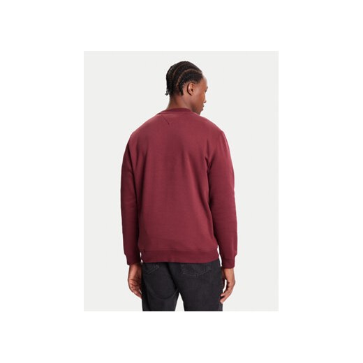 Tommy Jeans Bluza DM0DM20741 Bordowy Regular Fit Tommy Jeans XL MODIVO