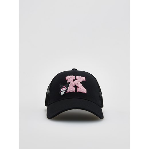 Reserved - Czapka z daszkiem Kuromi - czarny ze sklepu Reserved w kategorii Czapki dziecięce - zdjęcie 186189559