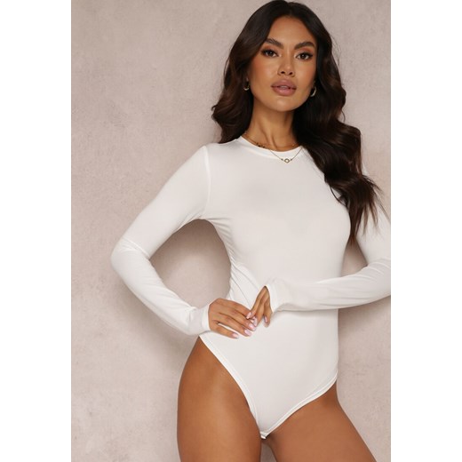 Białe Body Glorya ze sklepu renee.pl w kategorii Body damskie - zdjęcie 186192749