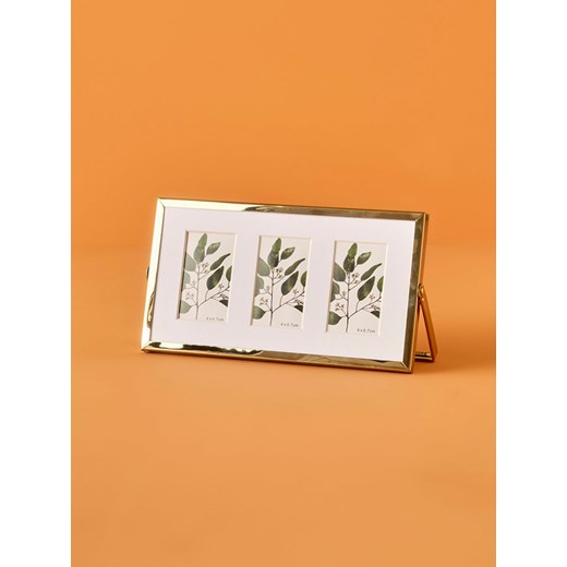 BELLA MAISON Ramka &quot;Carisa&quot; w kolorze złotym na zdjęcia - 22 x 12 cm ze sklepu Limango Polska w kategorii Ramki na zdjęcia - zdjęcie 186192858