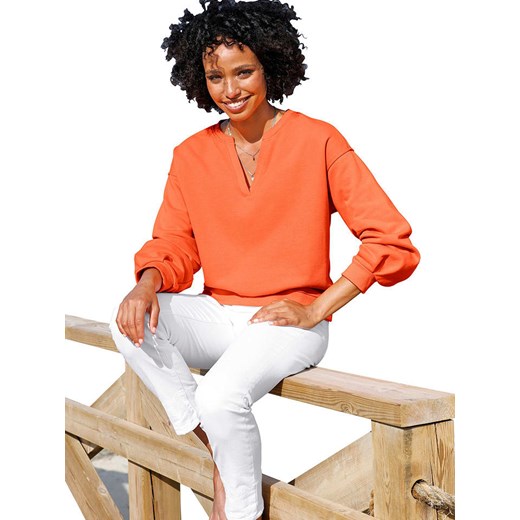 Heine Bluza w kolorze pomarańczowym Heine 42 okazyjna cena Limango Polska