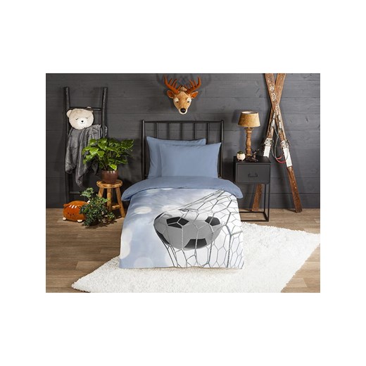 Good Morning Komplet pościeli flanelowej &quot;Tijmen&quot; w kolorze niebieskim Good Morning 140x200/220 cm Limango Polska promocyjna cena