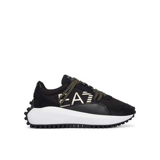 Sneakersy EA7 Emporio Armani 7X000355 AF18869 MC021 Czarny ze sklepu eobuwie.pl w kategorii Buty sportowe męskie - zdjęcie 186195528