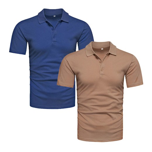 Zestaw 2-pak męskich koszulek polo Recea ze sklepu Recea.pl w kategorii T-shirty męskie - zdjęcie 186195919