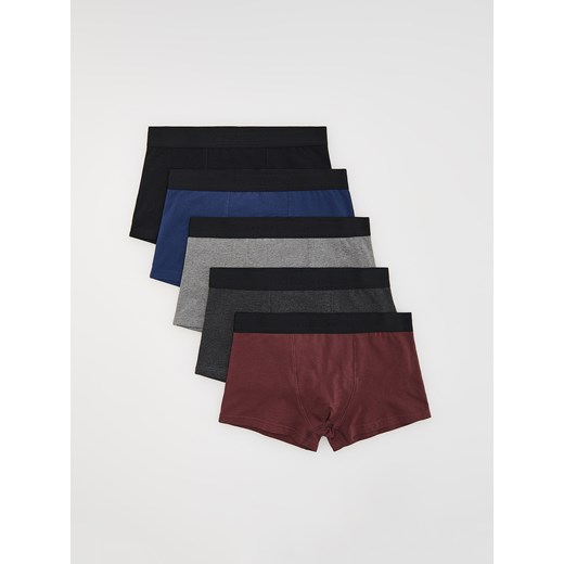 Reserved - 5 pack bokserek Classic - bordowy ze sklepu Reserved w kategorii Majtki męskie - zdjęcie 186197256