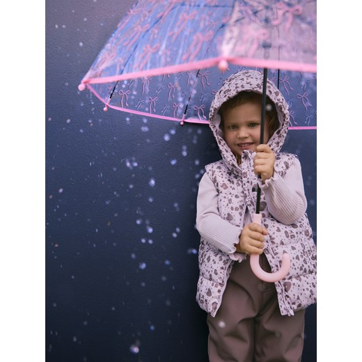 Reserved - Pikowana kamizelka z kapturem - wielobarwny ze sklepu Reserved w kategorii Kurtki dziewczęce - zdjęcie 186197437