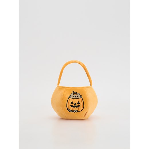 Reserved - Koszyk na Halloween Pusheen - pomarańczowy ze sklepu Reserved w kategorii Torby i walizki dziecięce - zdjęcie 186197778