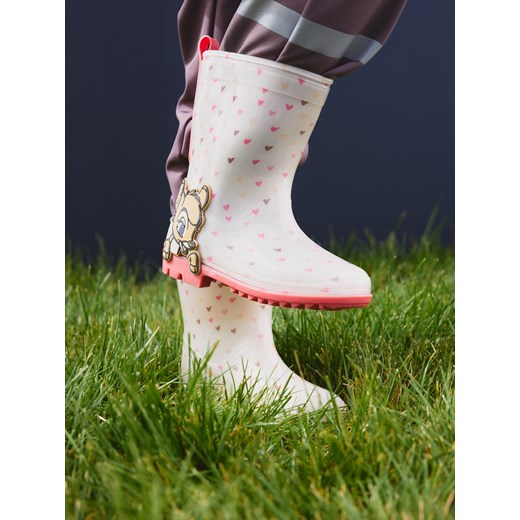 Reserved - Kalosze Bambi - kremowy ze sklepu Reserved w kategorii Kalosze dziecięce - zdjęcie 186197968