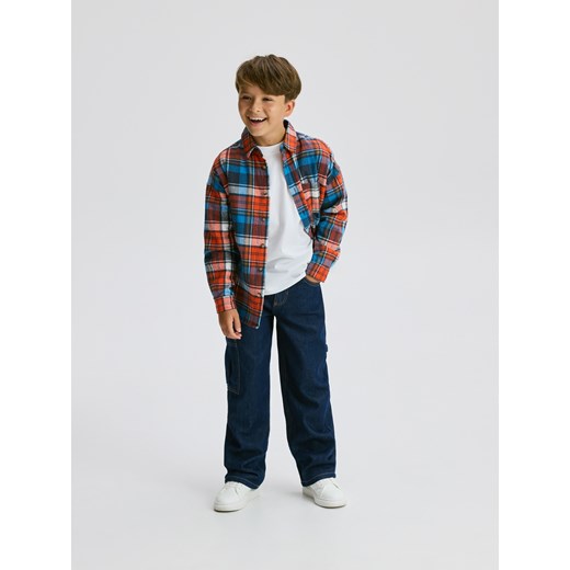 Reserved - Bawełniany longsleeve 3 pack - biały Reserved 146 (10 lat) Reserved