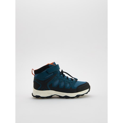Reserved - Buty trekkingowe za kostkę - niebieski ze sklepu Reserved w kategorii Buty trekkingowe dziecięce - zdjęcie 186198548