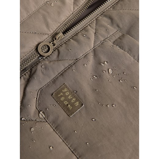 Reserved - Kurtka z kapturem - beżowy ze sklepu Reserved w kategorii Kurtki chłopięce - zdjęcie 186198829