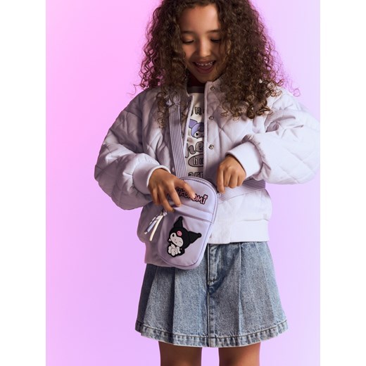 Reserved - Saszetka Kuromi - fioletowy ze sklepu Reserved w kategorii Torby i walizki dziecięce - zdjęcie 186199047