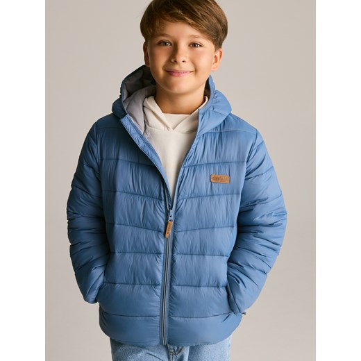 Reserved - Pikowana kurtka - granatowy ze sklepu Reserved w kategorii Kurtki chłopięce - zdjęcie 186199086