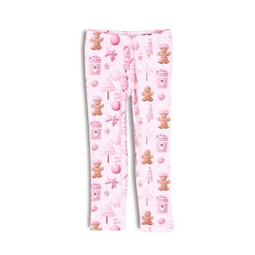 GATE Miękkie legginsy z nadrukiem 3Y ze sklepu gateshop w kategorii Spodnie dziewczęce - zdjęcie 186199379