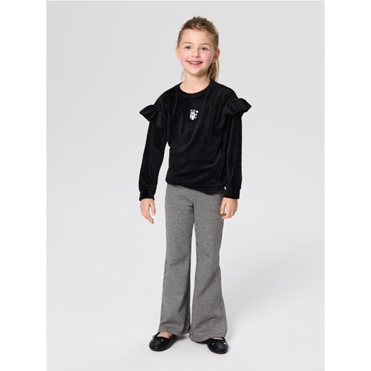 Sinsay - Spodnie flare w kratę - wielobarwny ze sklepu Sinsay w kategorii Spodnie dziewczęce - zdjęcie 186199726