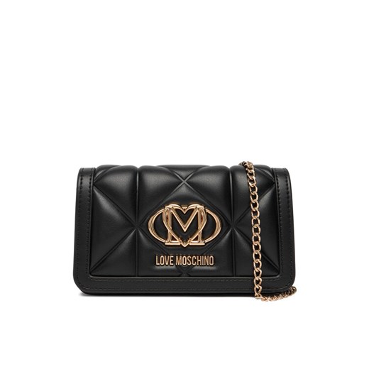 Torebka LOVE MOSCHINO JC5640PP0NLC0000 Czarny ze sklepu eobuwie.pl w kategorii Kopertówki - zdjęcie 186199816