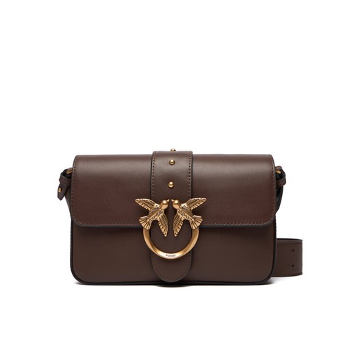 PINKO Torebka Love One Mini Slouchy Fl Al 25-26 104340 A0QO Brązowy Pinko OS MODIVO