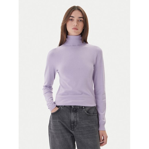 Kontatto Golf 3M0824C Fioletowy Regular Fit ze sklepu MODIVO w kategorii Swetry damskie - zdjęcie 186200517