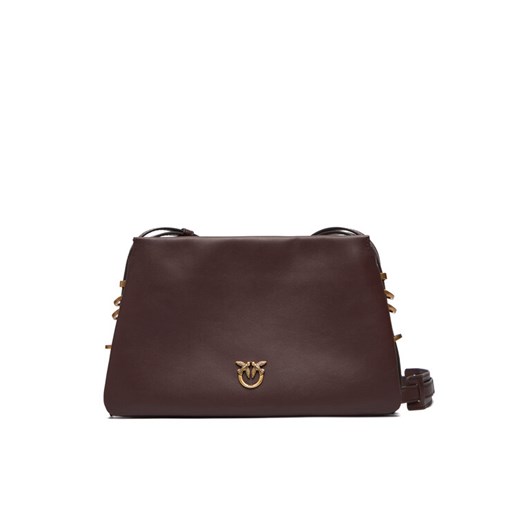 PINKO Torebka Triplet Mini AI 25-26 PLTT 105883 A0QO Brązowy - id: 8053177306750 - marki Pinko - 186200565 PINKO Torebka Triplet Mini AI 25-26 PLTT 105883 A0QO Brązowy ze sklepu MODIVO w kategorii Listonoszki - zdjęcie 186200565