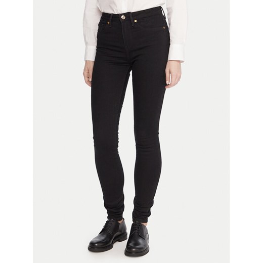 Tommy Hilfiger Jeansy WW0WW46720 Czarny Slim Fit ze sklepu MODIVO w kategorii Jeansy damskie - zdjęcie 186200615
