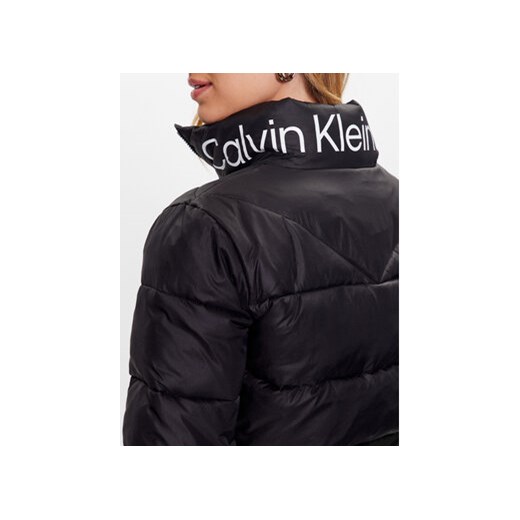 Calvin Klein Jeans Kurtka przejściowa J20J221381 Czarny Regular Fit L MODIVO