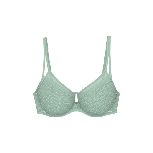 Triumph biustonosz minimizer Signature Sheer 10215906-7329, Kolor jasnoturkusowy, Rozmiar 80E, Triumph ze sklepu Primodo w kategorii Biustonosze - zdjęcie 186202245
