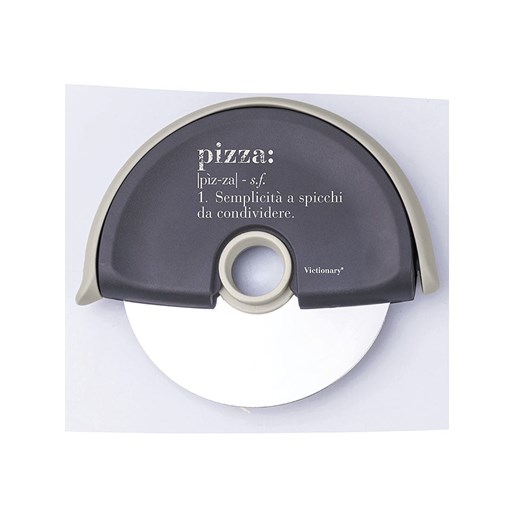 Villa d´Este Nóż &quot;Victionary&quot; w kolorze antracytowym do pizzy - Ø 11 Villa D´este onesize okazja Limango Polska