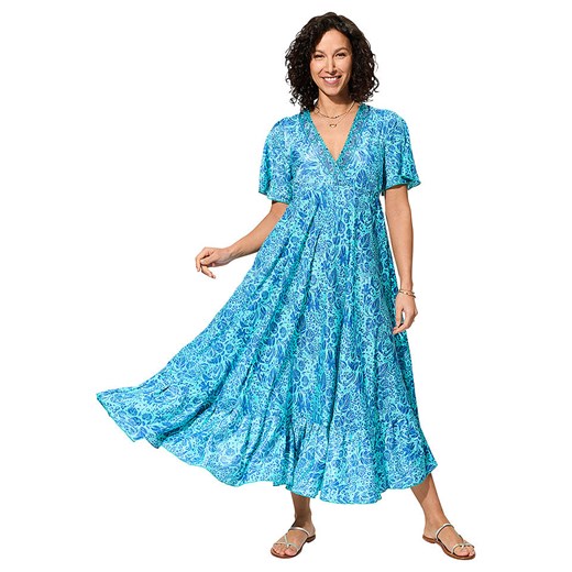 Aller Simplement Sukienka w kolorze turkusowym Aller Simplement 34-40 wyprzedaż Limango Polska