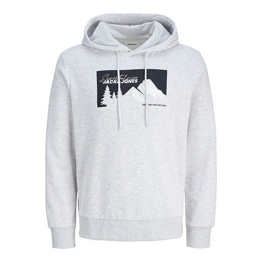 Jack &amp; Jones Bluza w kolorze jasnoszarym ze sklepu Limango Polska w kategorii Bluzy męskie - zdjęcie 186203038