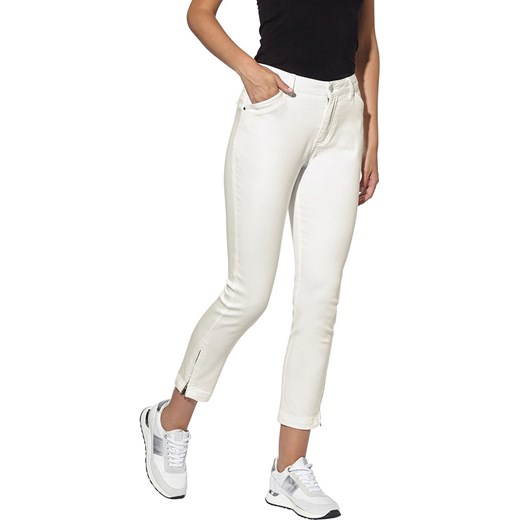 Heine Dżinsy - Slim fit - w kolorze białym ze sklepu Limango Polska w kategorii Jeansy damskie - zdjęcie 186203068