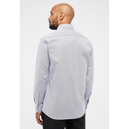 Eterna Koszula - Modern fit - w kolorze biało-szarym Eterna 38 wyprzedaż Limango Polska