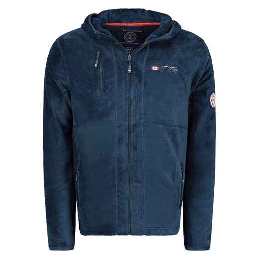 Canadian Peak Kurtka polarowa "Upalodeak" w kolorze granatowym - id: 17658809 - marki Canadian Peak - 186203296 Canadian Peak Kurtka polarowa "Upalodeak" w kolorze granatowym ze sklepu Limango Polska w kategorii Bluzy męskie - zdjęcie 186203296