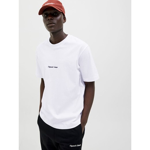 Jack &amp; Jones Koszulka w kolorze białym Jack & Jones XXL promocyjna cena Limango Polska