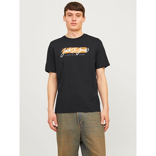 Jack &amp; Jones Koszulka w kolorze czarnym ze sklepu Limango Polska w kategorii T-shirty męskie - zdjęcie 186203386