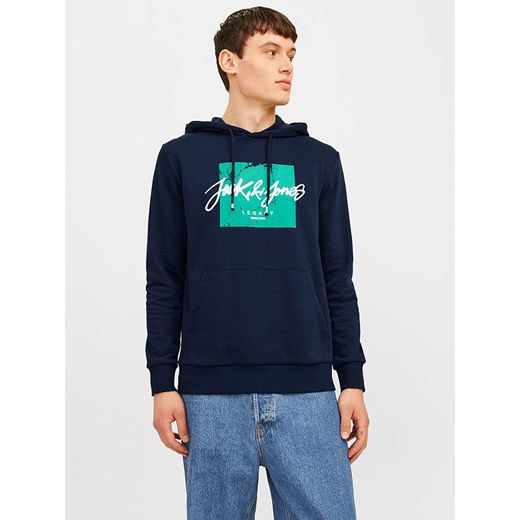Jack &amp; Jones Bluza &quot;Whitley&quot; w kolorze granatowym ze sklepu Limango Polska w kategorii Bluzy męskie - zdjęcie 186203557