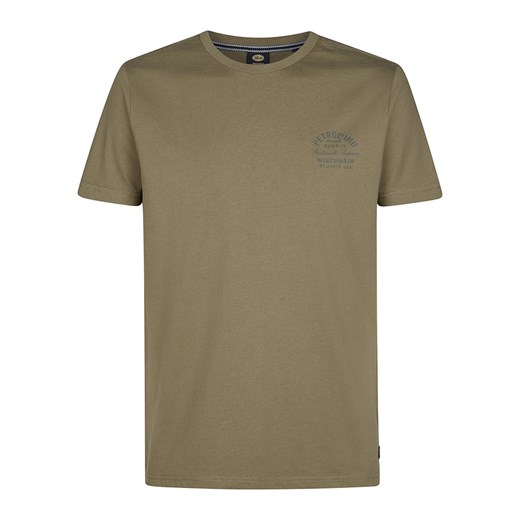 Petrol Koszulka w kolorze khaki ze sklepu Limango Polska w kategorii T-shirty męskie - zdjęcie 186203599