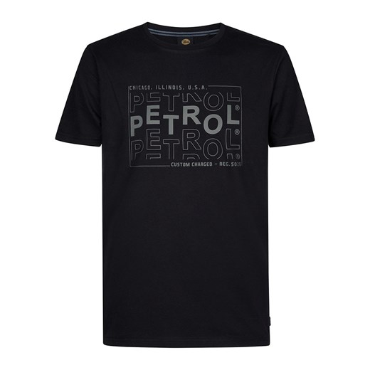 Petrol Koszulka w kolorze czarnym ze sklepu Limango Polska w kategorii T-shirty męskie - zdjęcie 186203608